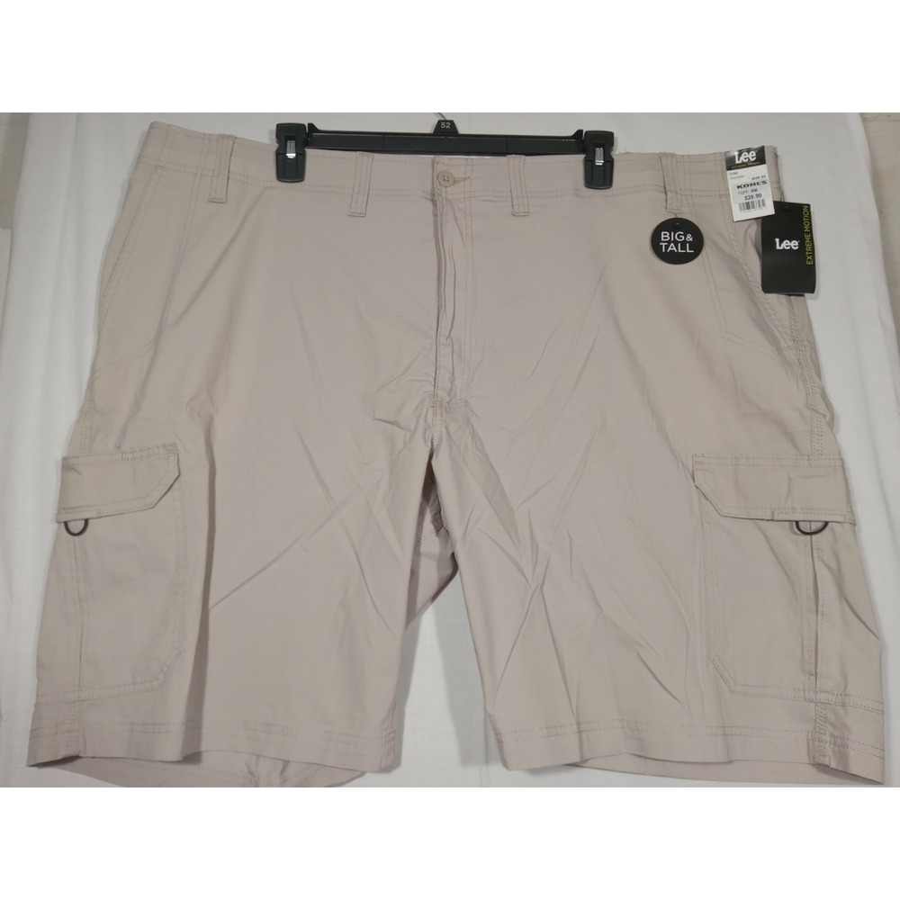 Lee Extreme Motion Cargo Shorts Men 52‎ Beige
